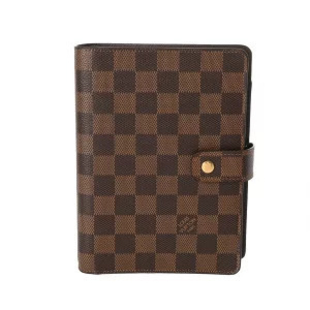 Louis Vuitton Agenda Brown Damier Canvas Notebook Cover